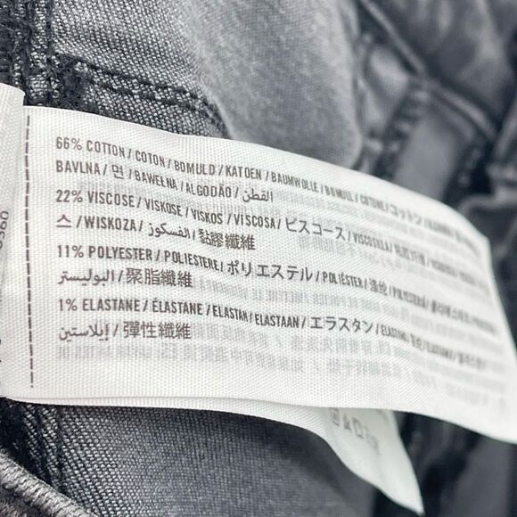 Hollister Womens Skinny Jeans Denim Mid Rise jegging Stretch Gray Size 5 / 27 - Picture 3 of 10